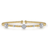 14K Yellow Gold, 14K White Gold Bracelet BG4440-6M45JJ
