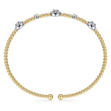 14K Yellow Gold, 14K White Gold Bracelet BG4440-6M45JJ