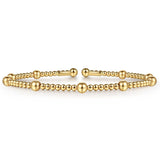 14K Yellow Gold Bracelet BG4603-6Y4JJJ