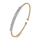 14K Yellow Gold, 14K White Gold Bracelet BG4705-6M44JJ