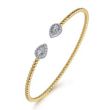 14K Yellow Gold, 14K White Gold Bracelet BG4774-6M45JJ