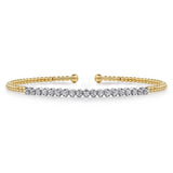 14K Yellow Gold, 14K White Gold Bracelet BG4781-6M45JJ