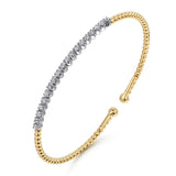 14K Yellow Gold, 14K White Gold Bracelet BG4781-6M45JJ