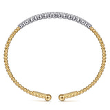 14K Yellow Gold, 14K White Gold Bracelet BG4896-6M45JJ