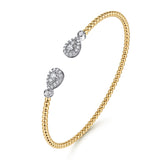 14K Yellow Gold, 14K White Gold Bracelet BG4909-6M45JJ