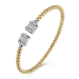 14K Yellow Gold, 14K White Gold Bracelet BG5031-6M44JJ
