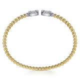 14K Yellow Gold, 14K White Gold Bracelet BG5031-6M44JJ