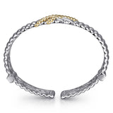 14K Yellow Gold, Sterling Silver (925) Bracelet BG5045-6MZJJJ