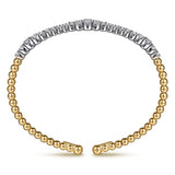 14K Yellow Gold, 14K White Gold Bracelet BG5060-6M45JJ
