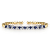 14K Yellow Gold, 14K White Gold Bracelet BG5077-6M45SA