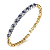 14K Yellow Gold, 14K White Gold Bracelet BG5077-6M45SA