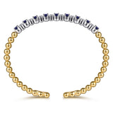 14K Yellow Gold, 14K White Gold Bracelet BG5077-6M45SA