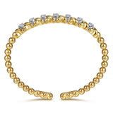 14K Yellow Gold, 14K White Gold Bracelet BG5078-6M45JJ