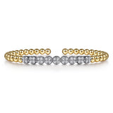 14K Yellow Gold, 14K White Gold Bracelet BG5079-6M45JJ