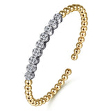 14K Yellow Gold, 14K White Gold Bracelet BG5079-6M45JJ