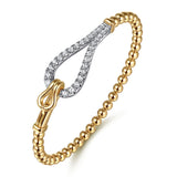 14K Yellow Gold, 14K White Gold Bracelet BG5081-6M45JJ