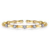 14K Yellow Gold, 14K White Gold Bracelet BG5154-6M45JJ