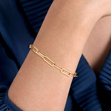 14K Yellow Gold Bracelet TB4676-7Y4JJJ