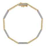 14K Yellow Gold Bracelet TB4724Y45JJ