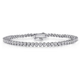 14K White Gold Bracelet TB4954W45JJ