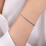14K White Gold Bracelet TB4954W45JJ