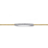 14K Yellow Gold, 14K White Gold Bracelet TB5004M4JWS