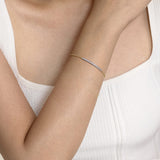14K Yellow Gold, 14K White Gold Bracelet TB5004M4JWS