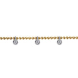 14K Yellow Gold, 14K White Gold Bracelet TB5005M4JWS