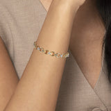 14K Yellow Gold, 14K White Gold Bracelet TB5061M45JJ