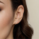 14K Yellow Gold Earring EG13098Y45JJ