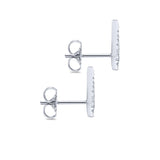 14K White Gold Earring EG13178W45JJ