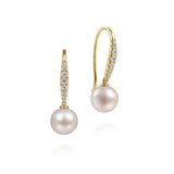 14K Yellow Gold Earring EG13190Y45PL