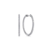 14K White Gold Earring EG13460W45JJ