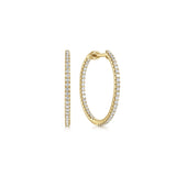 14K Yellow Gold Earring EG13460Y45JJ