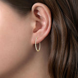 14K Yellow Gold Earring EG13460Y45JJ