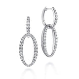 18K White Gold Earring EG13547W84JJ