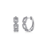 14K White Gold Earring EG13816W45JJ