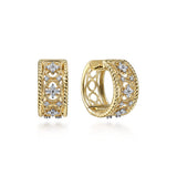 14K Yellow Gold Earring EG13825Y45JJ