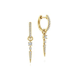 14K Yellow Gold Earring EG13945Y45JJ