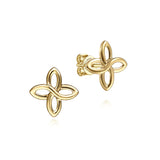 14K Yellow Gold Earring EG14134Y4JJJ