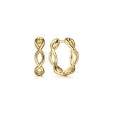 14K Yellow Gold Earring EG14193Y4JJJ
