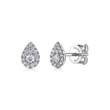 14K White Gold Earring EG14201W45JJ
