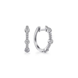 14K White Gold Earring EG14252W45JJ