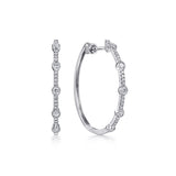 14K White Gold Earring EG14253W45JJ
