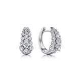 14K White Gold Earring EG14254W45JJ