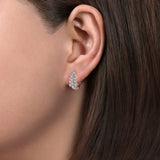 14K White Gold Earring EG14254W45JJ