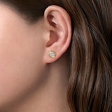 14K Yellow Gold Earring EG14257Y45JJ
