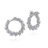 14K White Gold Earring EG14514W45JJ
