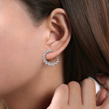 14K White Gold Earring EG14514W45JJ