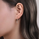 14K White Gold Earring EG14611W45JJ